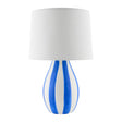 Modern European furniture - Hand-painted Striped Ceramic Table Lamp - www.oroa.com