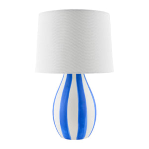  Modern European furniture - Hand-painted Striped Ceramic Table Lamp - www.oroa.com | Oroa.com