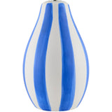Modern European furniture - Hand-painted Striped Ceramic Table Lamp - www.oroa.com