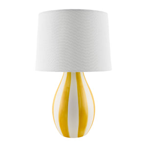   Modern European furniture - Hand-painted Striped Ceramic Table Lamp - www.oroa.com | Oroa.com