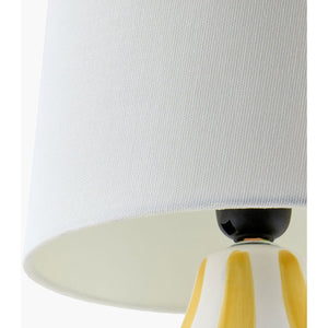   Modern European furniture - Hand-painted Striped Ceramic Table Lamp - www.oroa.com | Oroa.com