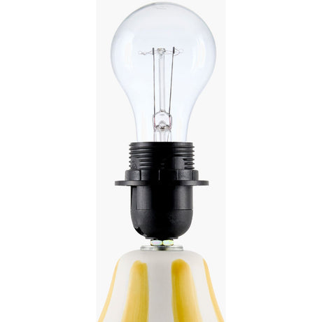 Modern European furniture - Hand-painted Striped Ceramic Table Lamp - www.oroa.com