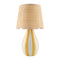 Modern European furniture - Striped Ceramic Seagrass Table Lamp - www.oroa.com