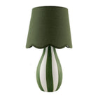 Modern European furniture - Striped Ceramic Seagrass Table Lamp - www.oroa.com