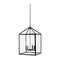 Modern European furniture - Iron-Framed 4-Light Chandelier - www.oroa.com