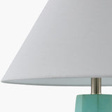 Modern European furniture - Painted Cement Linen Table Lamp - www.oroa.com