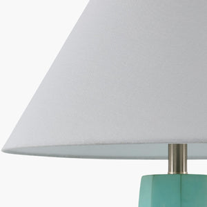   Modern European furniture - Painted Cement Linen Table Lamp - www.oroa.com | Oroa.com