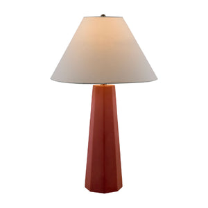   Modern European furniture - Painted Cement Linen Table Lamp - www.oroa.com | Oroa.com