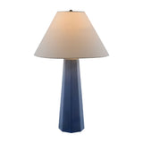 Modern European furniture - Painted Cement Linen Table Lamp - www.oroa.com
