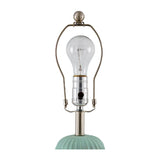 Modern European furniture - Painted Cement Linen Table Lamp - www.oroa.com
