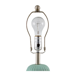   Modern European furniture - Painted Cement Linen Table Lamp - www.oroa.com | Oroa.com