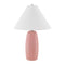 Modern European furniture - Painted Cement Linen Table Lamp - www.oroa.com