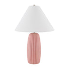 Modern European furniture - Painted Cement Linen Table Lamp - www.oroa.com