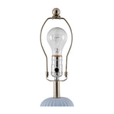 Modern European furniture - Painted Cement Linen Table Lamp - www.oroa.com