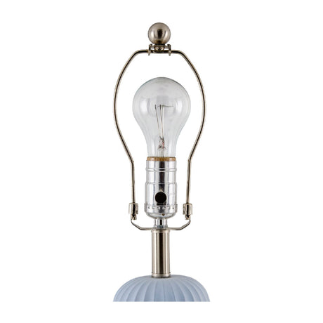 Modern European furniture - Painted Cement Linen Table Lamp - www.oroa.com