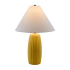 Modern European furniture - Painted Cement Linen Table Lamp - www.oroa.com