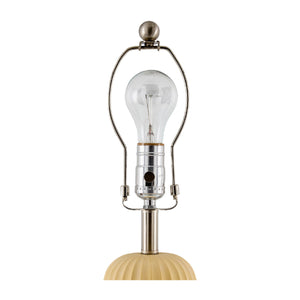   Modern European furniture - Painted Cement Linen Table Lamp - www.oroa.com | Oroa.com