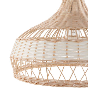   Braided Rattan Pendant Lamp | Oroa.com