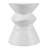 Modern European furniture - White Ceramic Sculpted Table Lamp - www.oroa.com