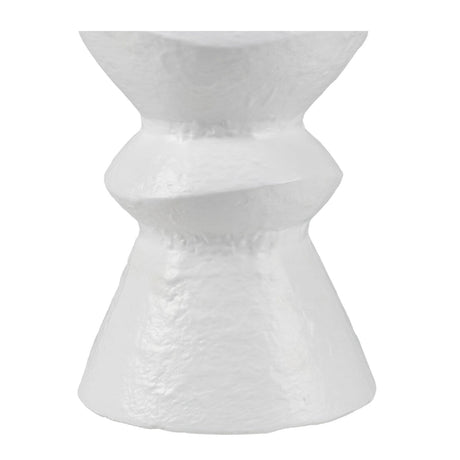 Modern European furniture - White Ceramic Sculpted Table Lamp - www.oroa.com