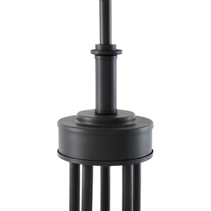   Modern European furniture -  White Linen 5-Light Chandelier - www.oroa.com | Oroa.com