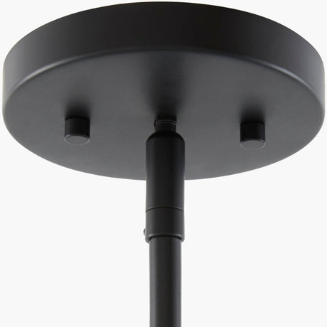 Modern European furniture -  White Linen 5-Light Chandelier - www.oroa.com