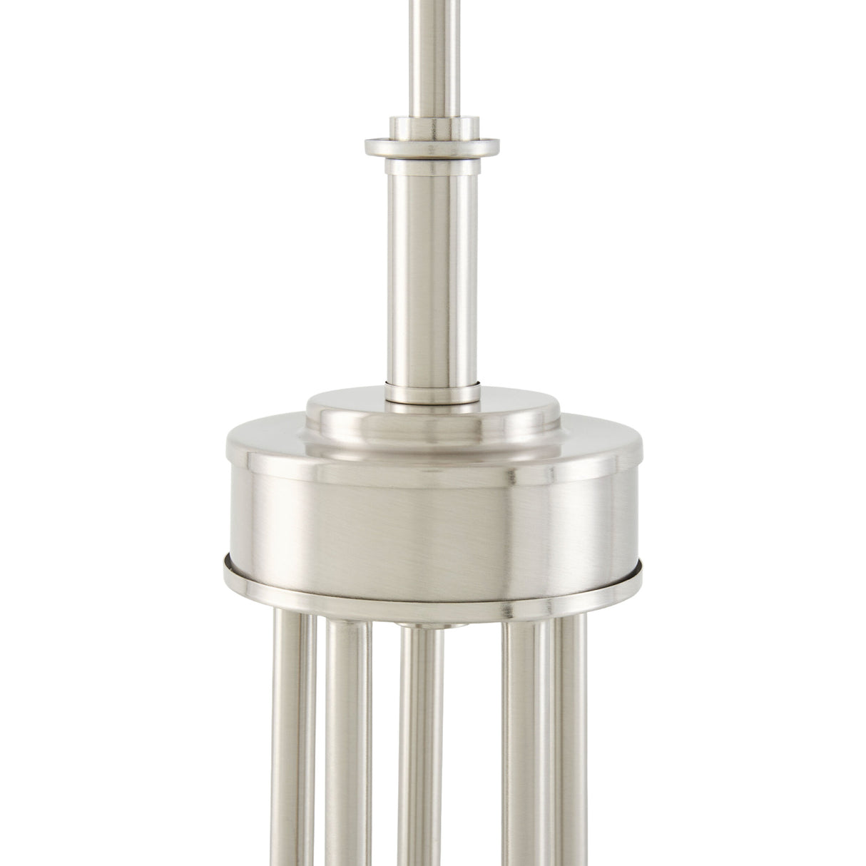  Modern European furniture -  White Linen 5-Light Chandelier - www.oroa.com | Oroa.com
