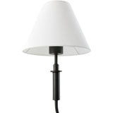 Modern European furniture -  White Linen 4-Light Chandelier - www.oroa.com
