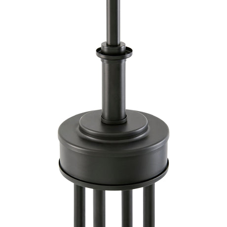 Modern European furniture - White Linen 6-Light Chandelier - www.oroa.com