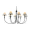 Modern European furniture - Linen Shade 8-Light Chandelier - www.oroa.com