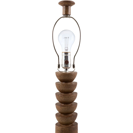 Modern European furniture - Cream Linen Accent Table Lamp - www.oroa.com