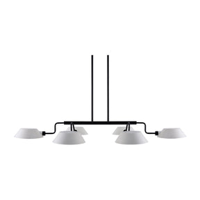 Modern European furniture - Metal Shade 6-Light Chandelier - www.oroa.com