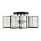 Modern European furniture - Iron-Framed Frosted Glass Ceiling Lamp - www.oroa.com