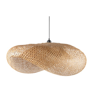  Braided Bamboo Pendant Lamp | Oroa.com