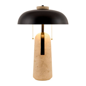 Modern European furniture - Black Brass Accent Table Lamp - www.oroa.com