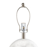 Modern European furniture - White Arched Ceramic Table Lamp - www.oroa.com