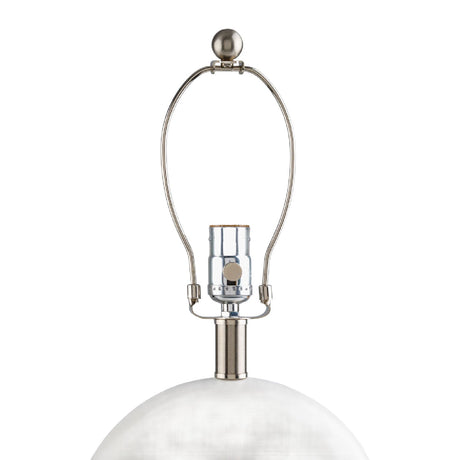 Modern European furniture - White Arched Ceramic Table Lamp - www.oroa.com