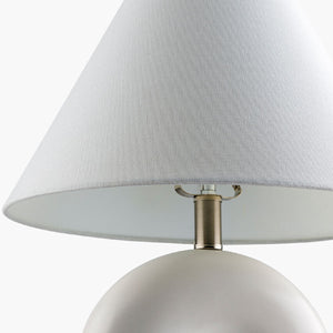   Modern European furniture - White Arched Ceramic Table Lamp - www.oroa.com | Oroa.com