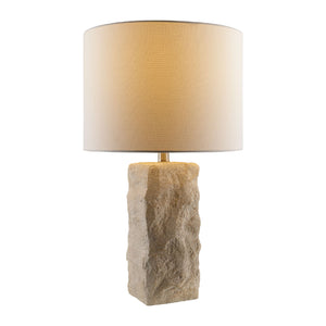   Modern European furniture - White Organic Textured Table Lamp - www.oroa.com | Oroa.com