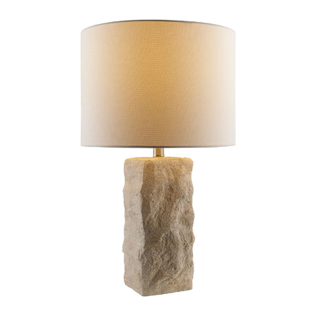   Modern European furniture - White Organic Textured Table Lamp - www.oroa.com | Oroa.com