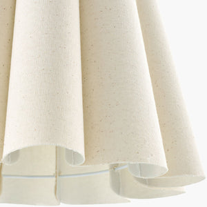   Modern European furniture - Pleated Cream Linen Wall Lamp - www.oroa.com | Oroa.com