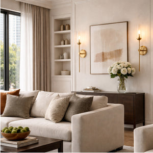   Modern European furniture - Clear Glass Shade Wall Lamp - www.oroa.com | Oroa.com
