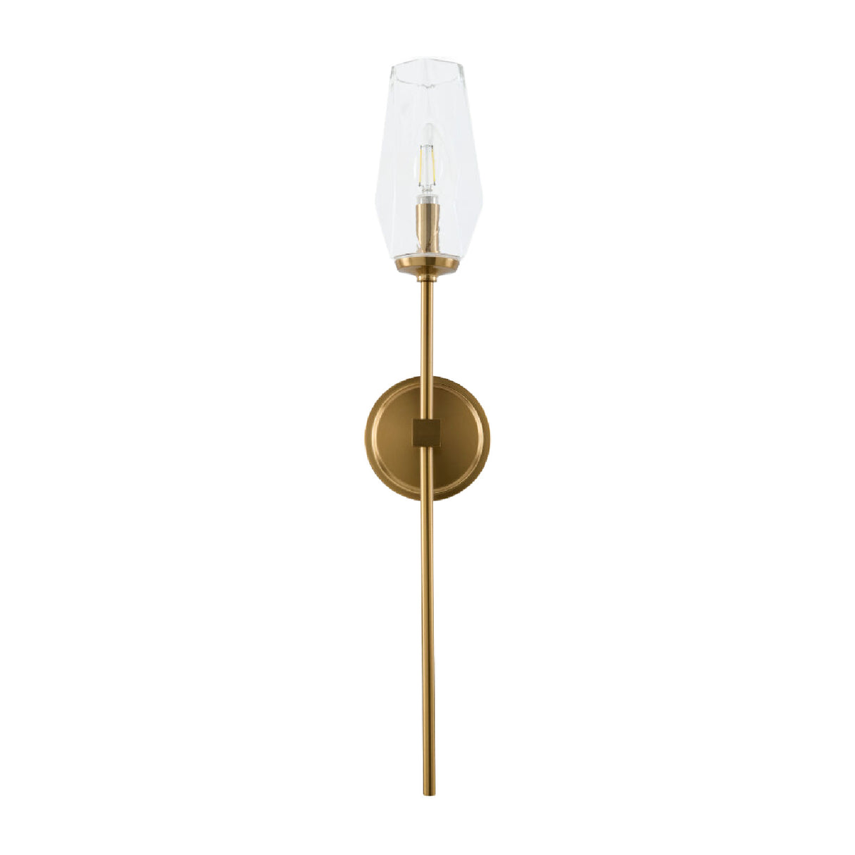   Modern European furniture - Clear Glass Shade Wall Lamp - www.oroa.com | Oroa.com
