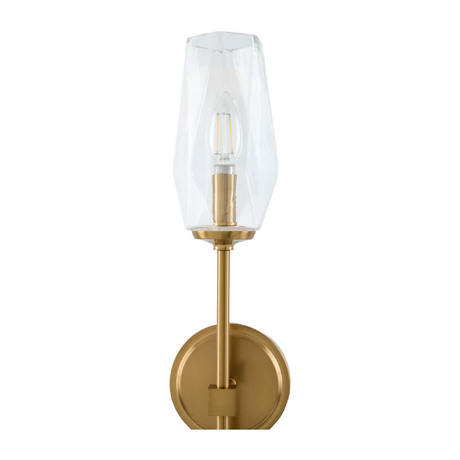 Modern European furniture - Clear Glass Shade Wall Lamp - www.oroa.com