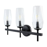 Modern European furniture - Faceted Clear Glass Wall Lamp - www.oroa.com