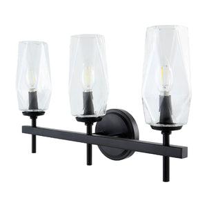  Modern European furniture - Faceted Clear Glass Wall Lamp - www.oroa.com | Oroa.com