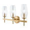 Modern European furniture - Faceted Clear Glass Wall Lamp - www.oroa.com
