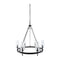 Modern European furniture - Faceted Clear Glass Chandelier - www.oroa.com