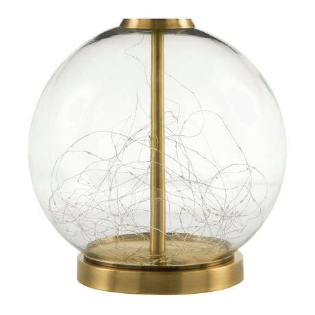 Modern European furniture - Clear Glass Base Table Lamp S - www.oroa.com