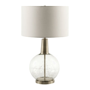   Modern European furniture - Clear Glass Base Table Lamp S - www.oroa.com | Oroa.com